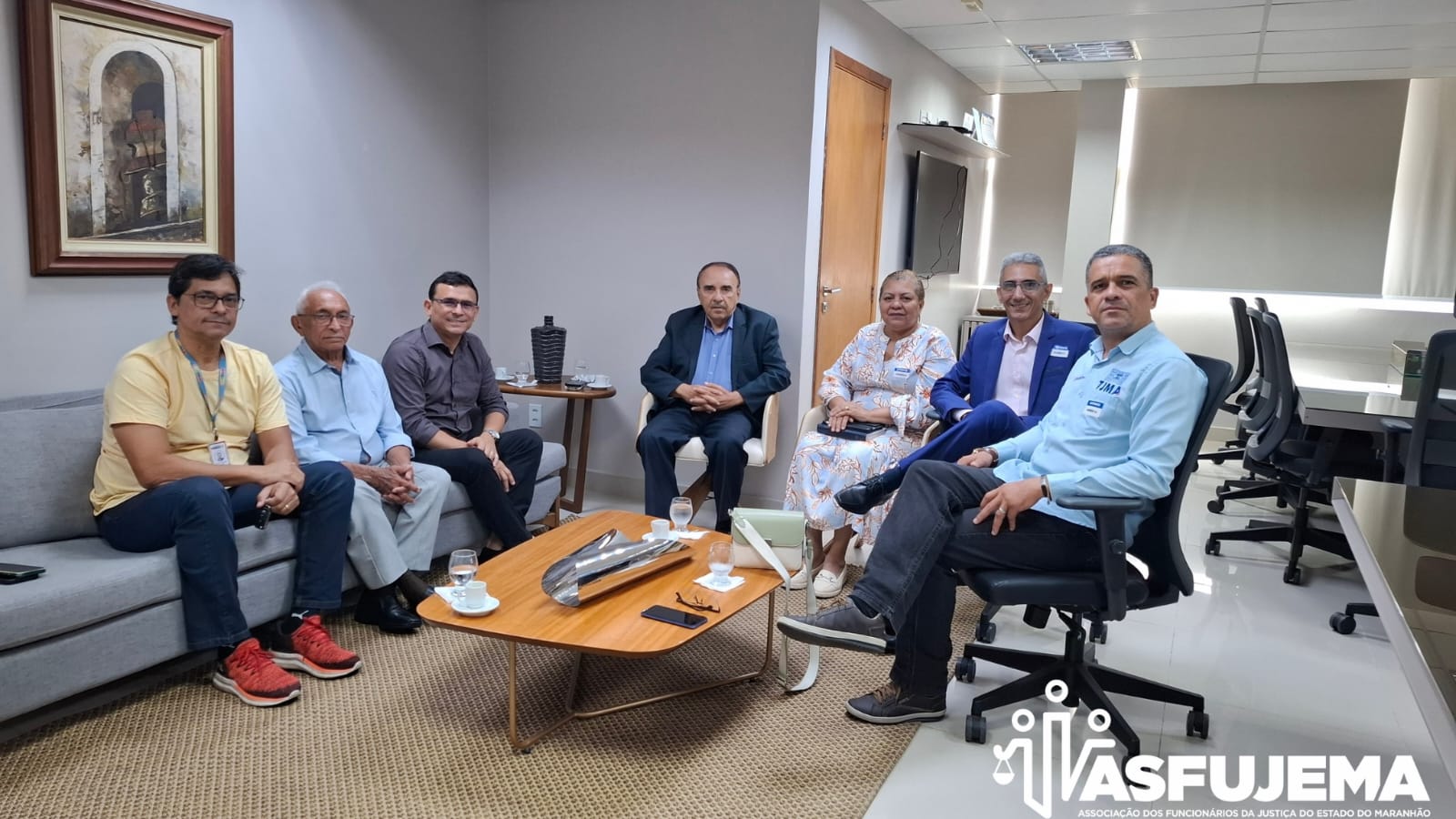 ASFUJEMA e Instituto Semeando Vidas apresentam projeto de prevenção ao Secretário da Casa Civil