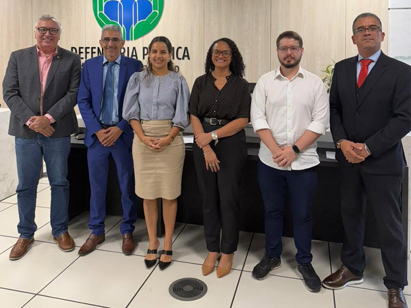 ASFUJEMA fortalece diálogo institucional em visita à Defensoria Pública em São Luís
